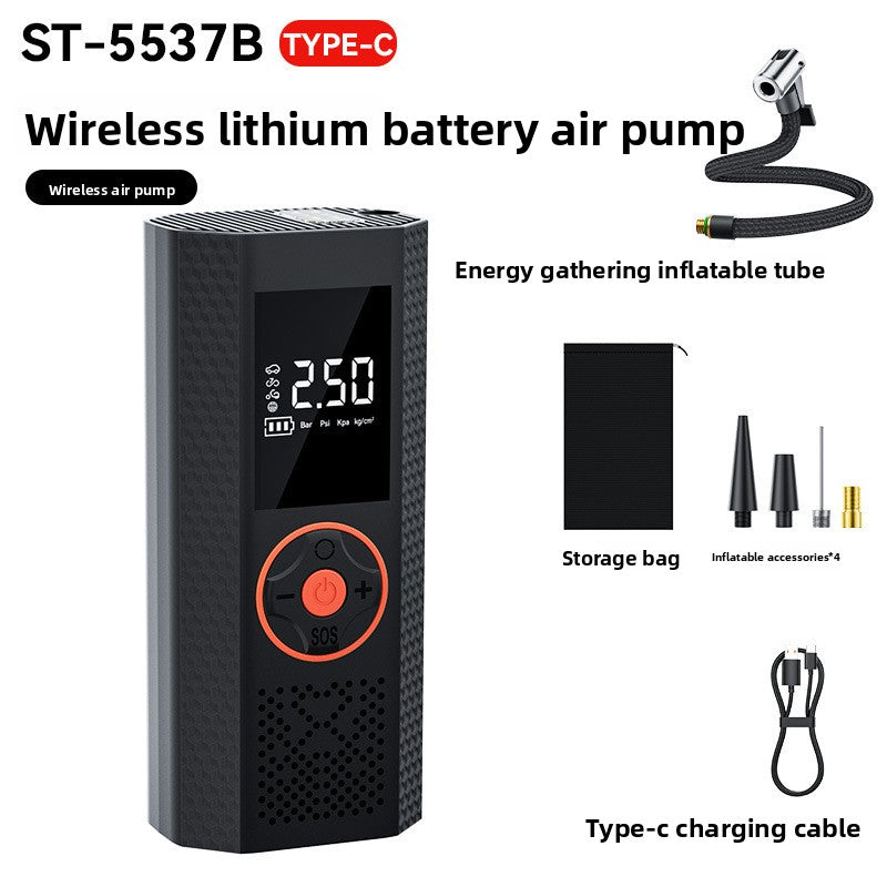 Cordless Tire Inflator – Portable Electric Air Pump