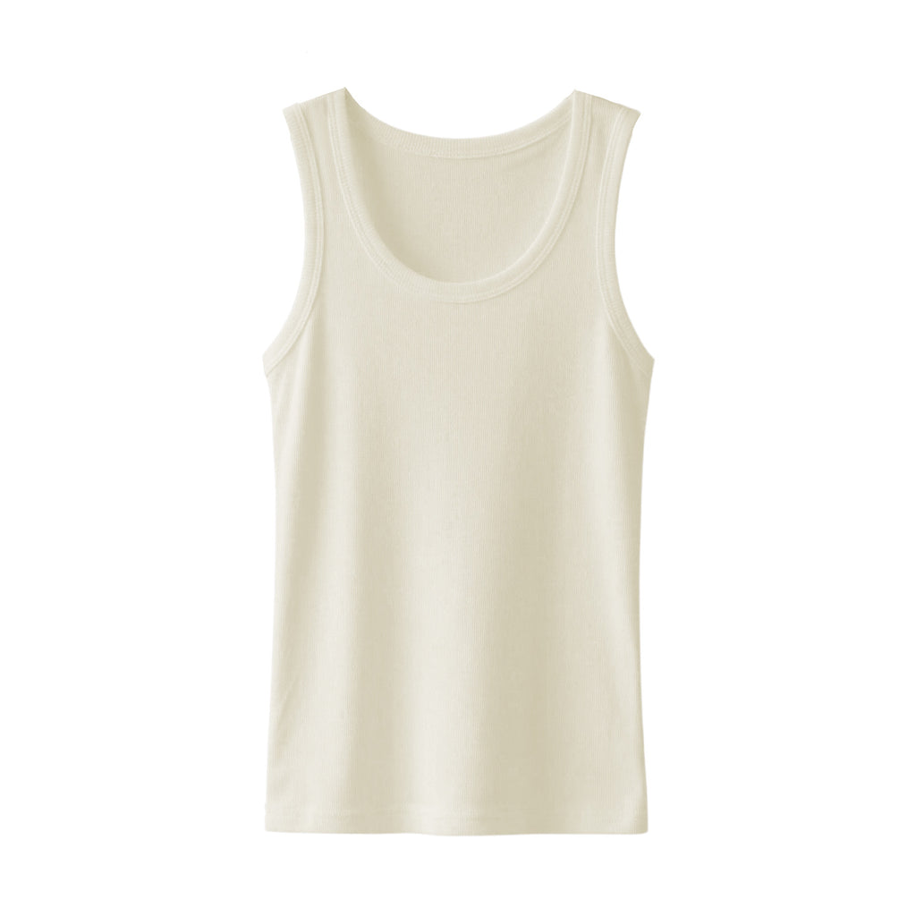 Men's Fitness Vest – Retro Cotton Sleeveless Tank Top