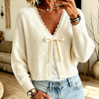 Casual long-sleeve polyester blouse for women