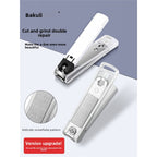 Nail Clipper – Anti-Splash Stainless Steel Clipper with File